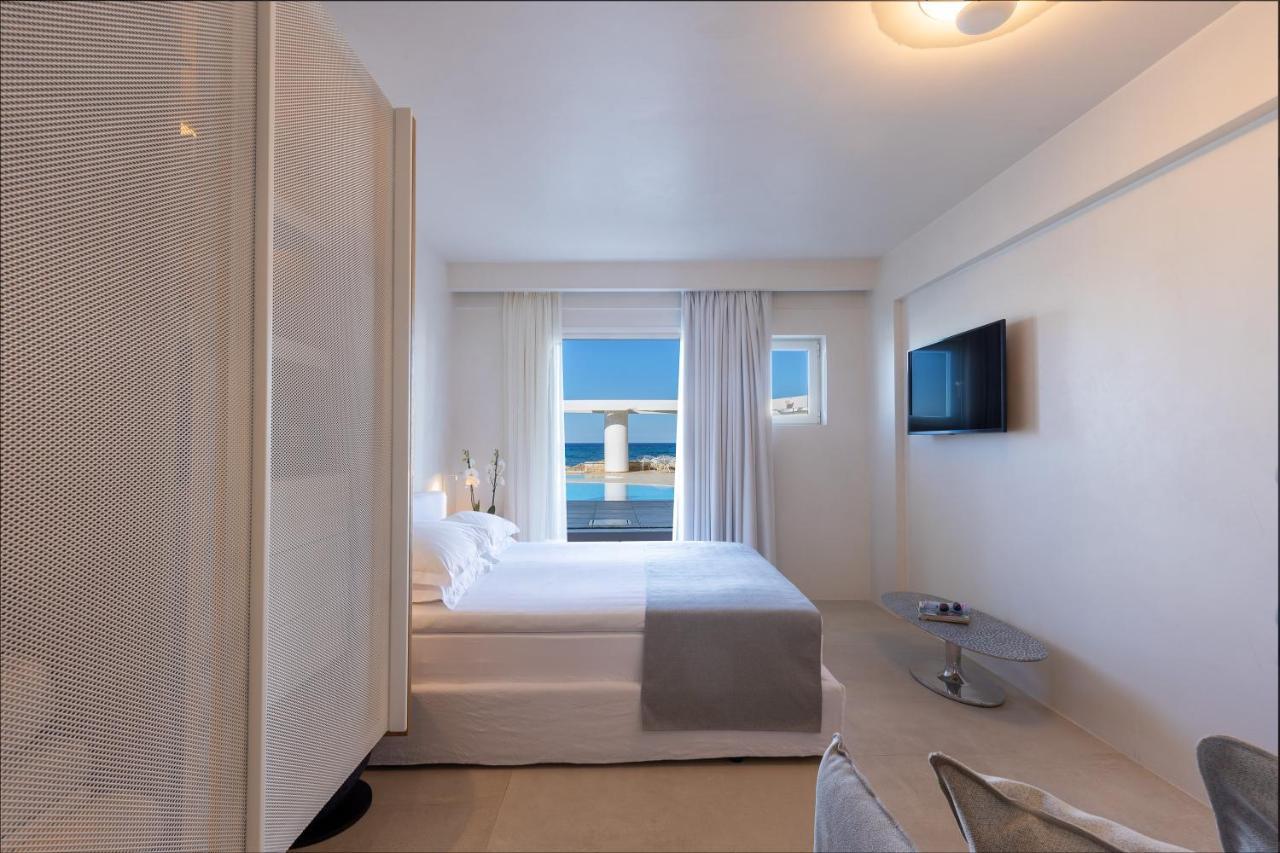 ماليا Akrogiali Beach Hotel Apartments المظهر الخارجي الصورة