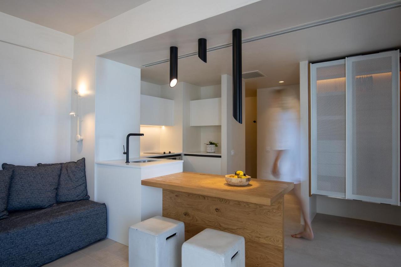 ماليا Akrogiali Beach Hotel Apartments المظهر الخارجي الصورة