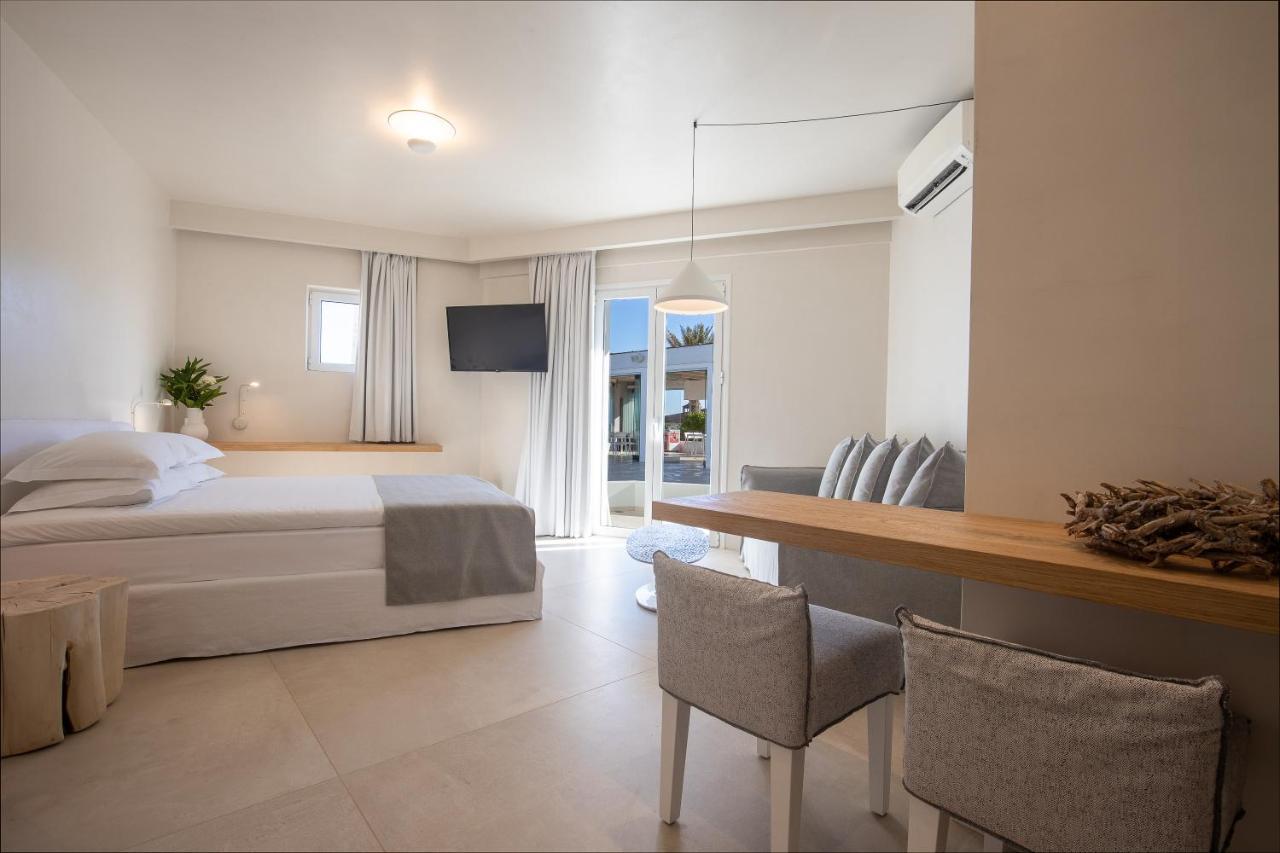 ماليا Akrogiali Beach Hotel Apartments المظهر الخارجي الصورة