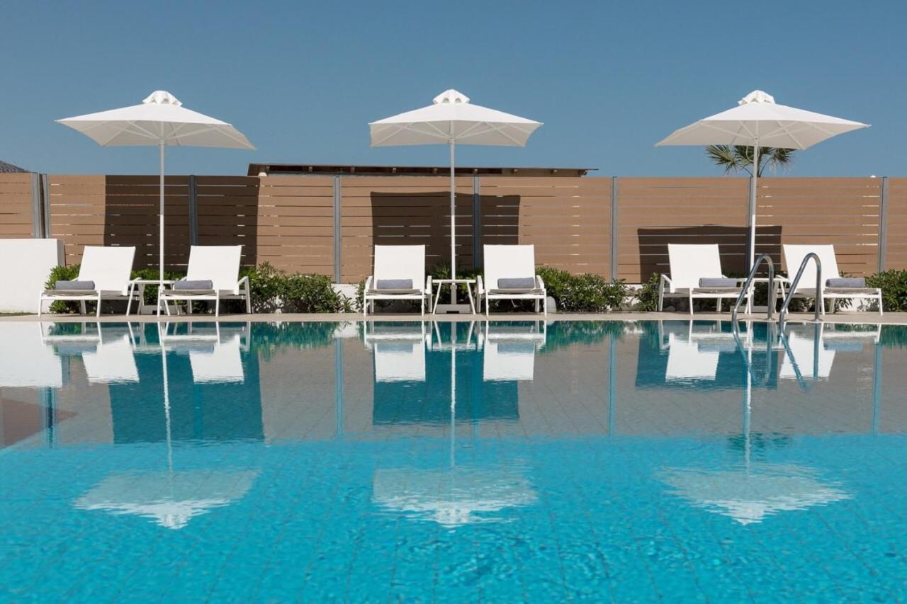 ماليا Akrogiali Beach Hotel Apartments المظهر الخارجي الصورة