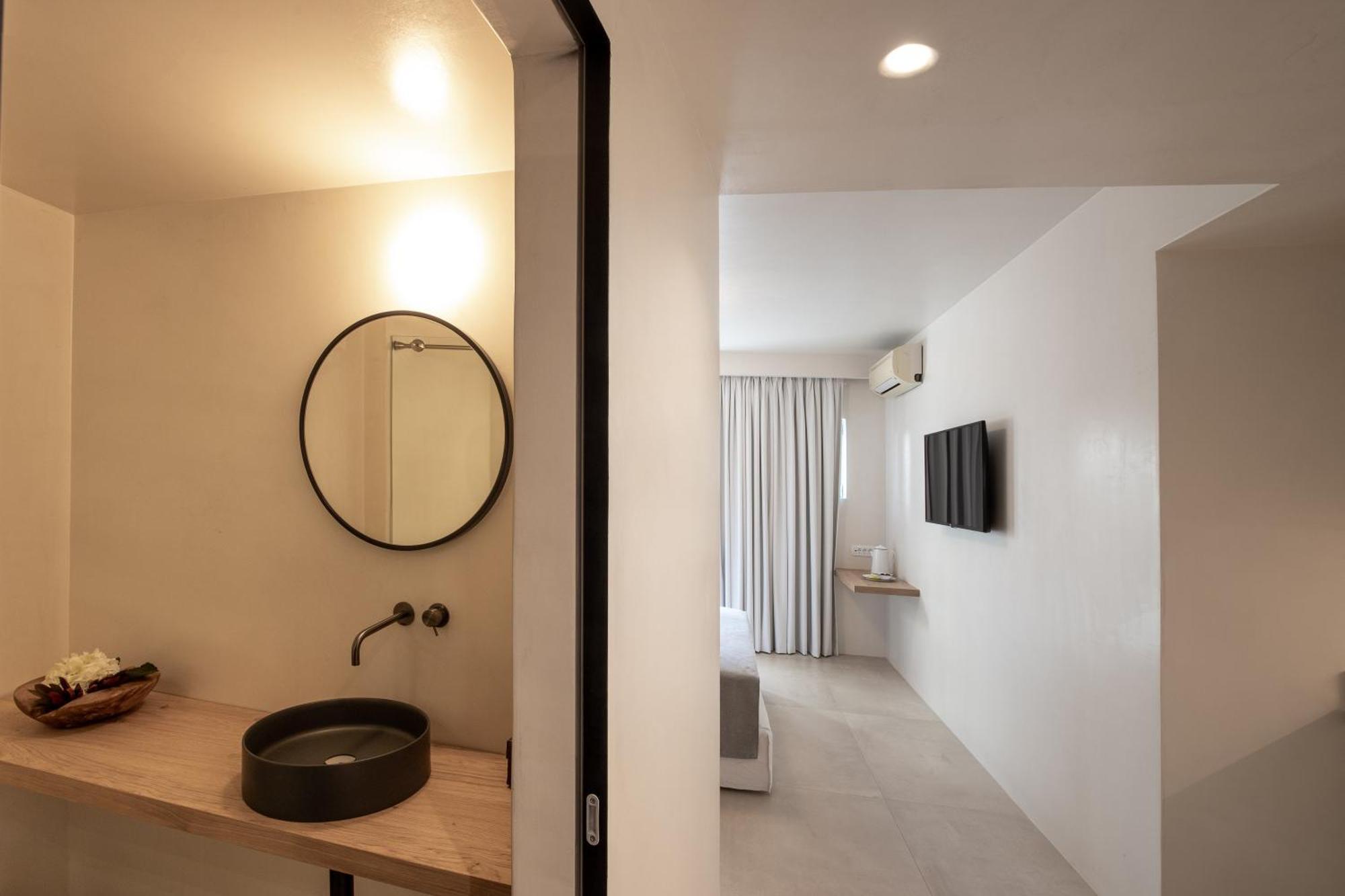 ماليا Akrogiali Beach Hotel Apartments الغرفة الصورة